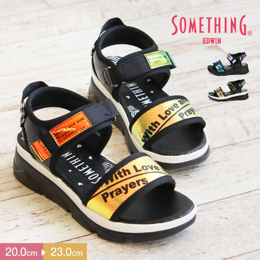 サンダル キッズ 女の子 ウェッジソール スポーツサンダル スポサン 厚底 ストラップ 子供靴 軽量 女の子 靴 ジュニア 小学生 おしゃれ オープントゥ 3161 Som 3161 S Mart Yahoo Japan店 通販 Yahoo ショッピング