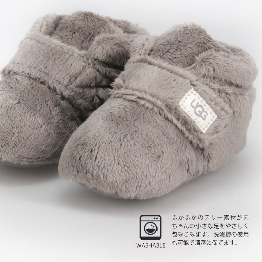 アグ ファーストシューズ ベビー UGG BIXBEE 1103497i ギフトボックス 出産祝い グレー ピンク ホワイト 白 赤 ネイビー｜s-martceleble｜09