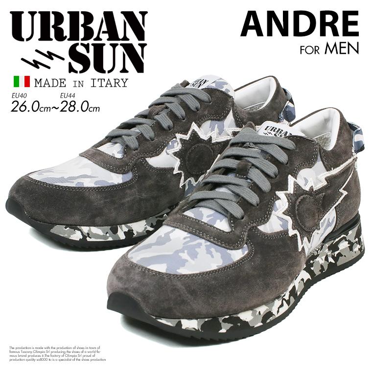 URBAN SUN ANDRE アーバンサン アンドレ メンズ ローカットスニーカー 