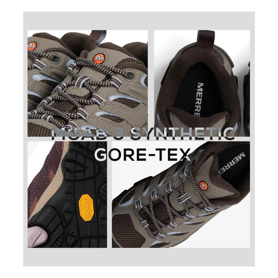 メレル レディース ハイキングシューズ 防水 アウトドアシューズ ハイキング MERRELL MOAB 3 SYNTHETIC GORE-TEX｜s-martceleble｜08