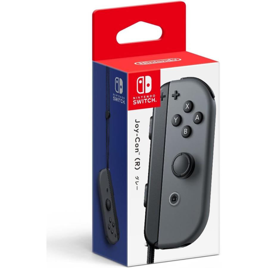 Nintendo Switch Joy-Con (R) グレー 任天堂純正品 : スーパー丸久