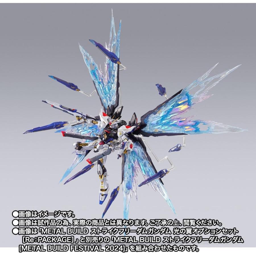 METAL BUILD ストライクフリーダムガンダム 光の翼オプションセット ［Re：PACKAGE］ver. 約550mm PVC製 ※ストライクフリーダムガンダム本体は付属しません。