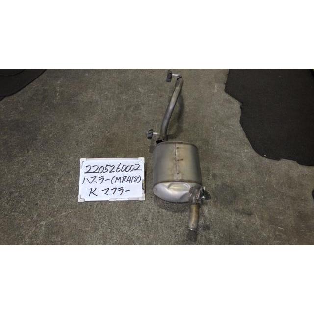 ハスラー DAA-MR41S Rマフラー Jスタイル2 B3G : 下関メタル - 通販