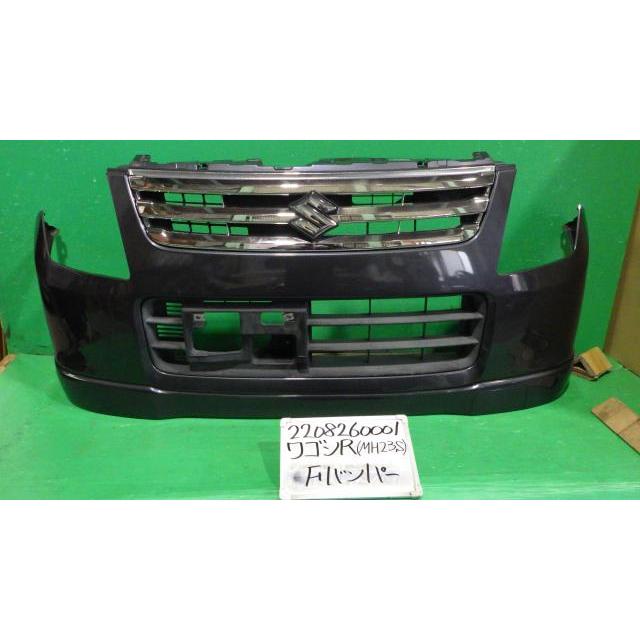 ワゴンR　MH　FXリミテッド　前後バンパー　ブラック ワゴンR ワゴンR DBA-MH23S FバンパーASSY FXリミテッド2 ZLY : 下関