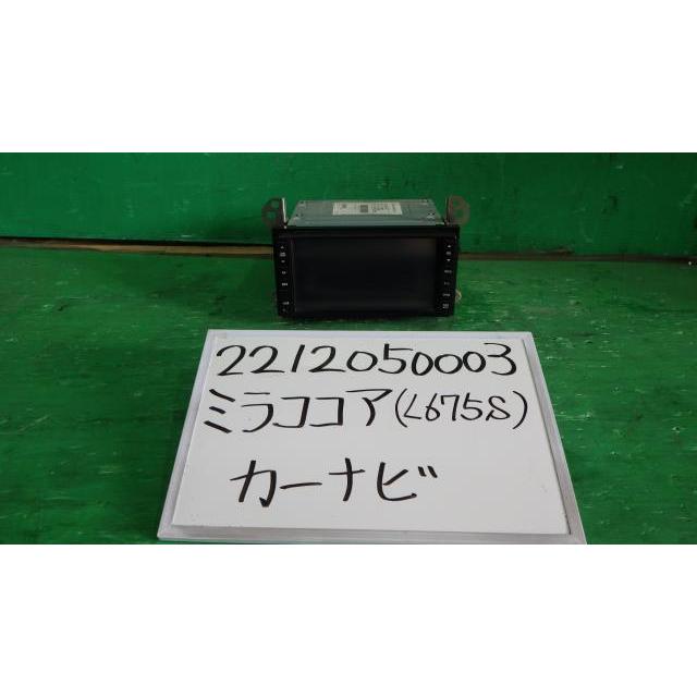 ミラ（ダイハツ） ミラココア DBA-L675S カーナビゲーション ココア