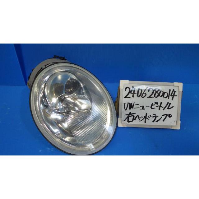 VW ニュービートル GH-1YAZJ 右ヘッドランプASSY カブリオレダーク