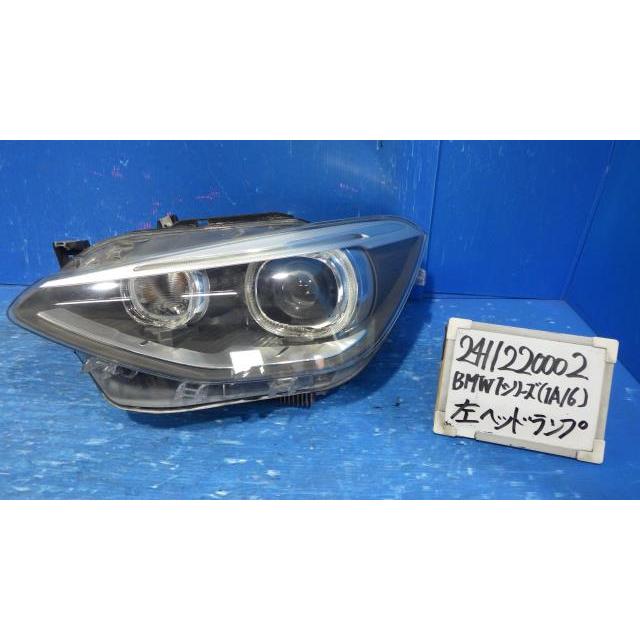BMW 1シリーズ DBA-1A16 左ヘッドランプASSY 116I ファッショニスタ