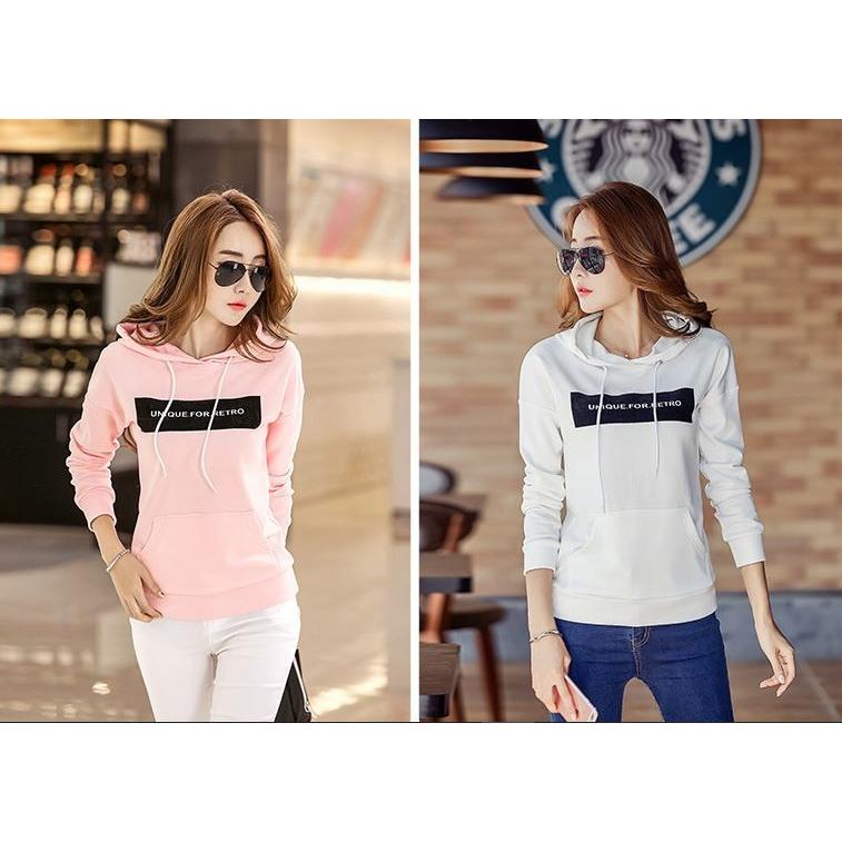 レディース パーカー 薄手 白 ピンク ワンポイント 細身 可愛い きれいめ 人気 トレンド 秋 冬 81 エスムーン 通販 Yahoo ショッピング