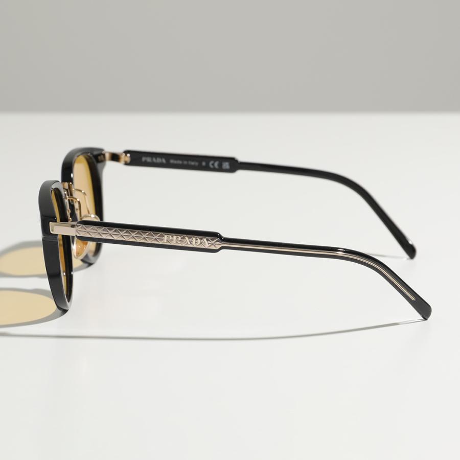 PRADA プラダ サングラス SPR17Y EAAV メンズ レディース ボストン型 メガネ 眼鏡 ロゴ アイウェア FE07M/LENSES-OCRA-CRI｜s-musee｜07