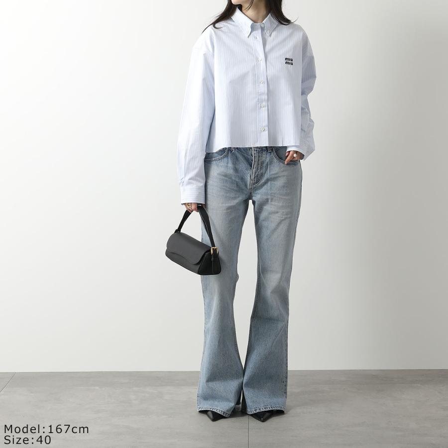 miu MIUMIU ミュウミュウ シャツ MK1659 14BC レディース 長袖 miu MIUMIU ミュウミュウ シャツ MK1659 14BC レディース 長袖