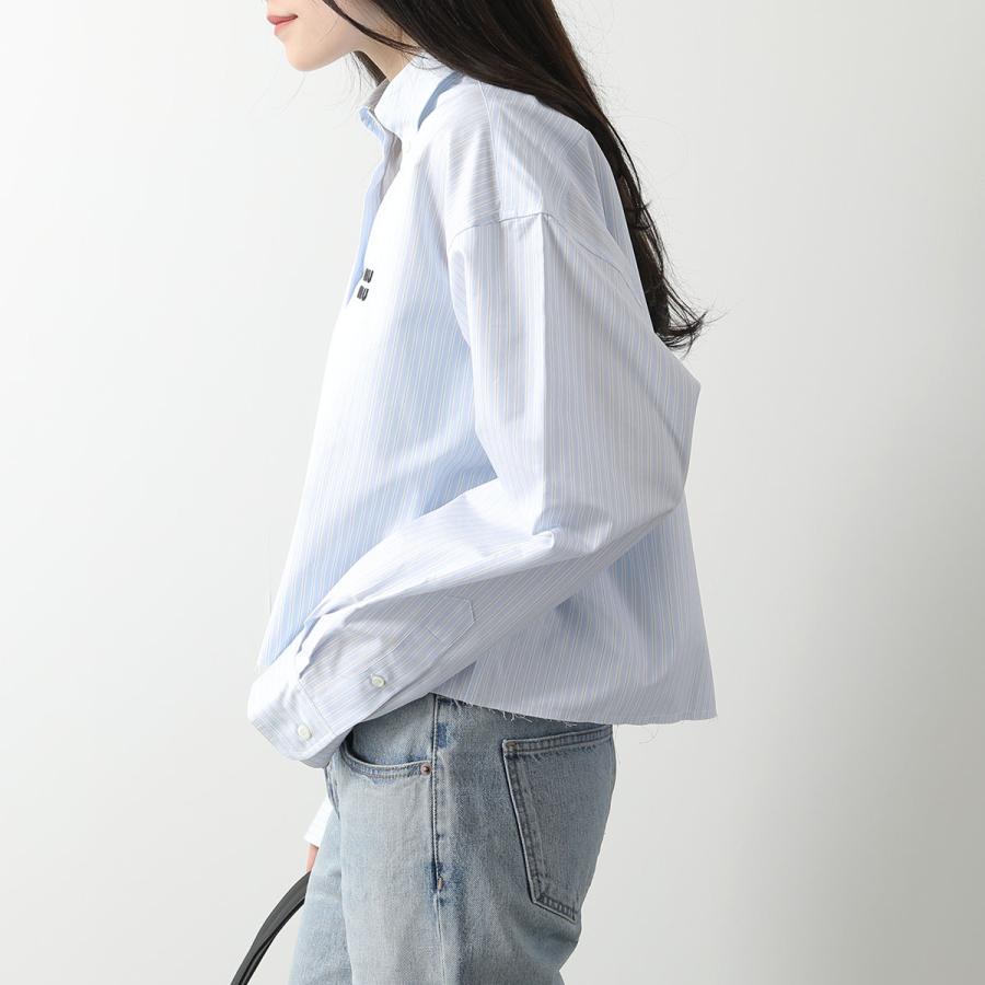 miu MIUMIU ミュウミュウ シャツ MK1659 14BC レディース 長袖 miu MIUMIU ミュウミュウ シャツ MK1659 14BC レディース 長袖