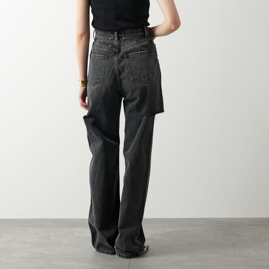 値下】メゾンマルジェラ5ポケット カットアウト デニムパンツ