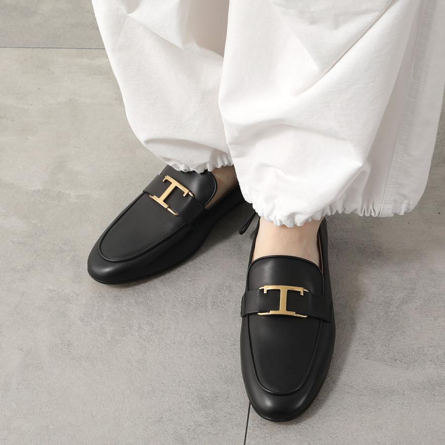 TODS トッズ ローファー T TIMELESS Tタイムレス XXW79A0GG90 NF5 レディース レザー ロゴ シューズ 靴 B999/NERO｜s-musee｜04