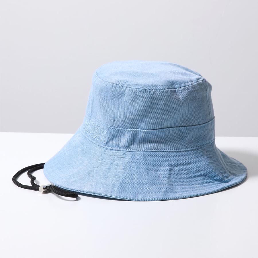 GANNI ガニー バケットハット FISHERMAN BUCKET HAT DENIM A5753 GANNI ガニー バケットハット FISHERMAN BUCKET HAT DENIM A5753