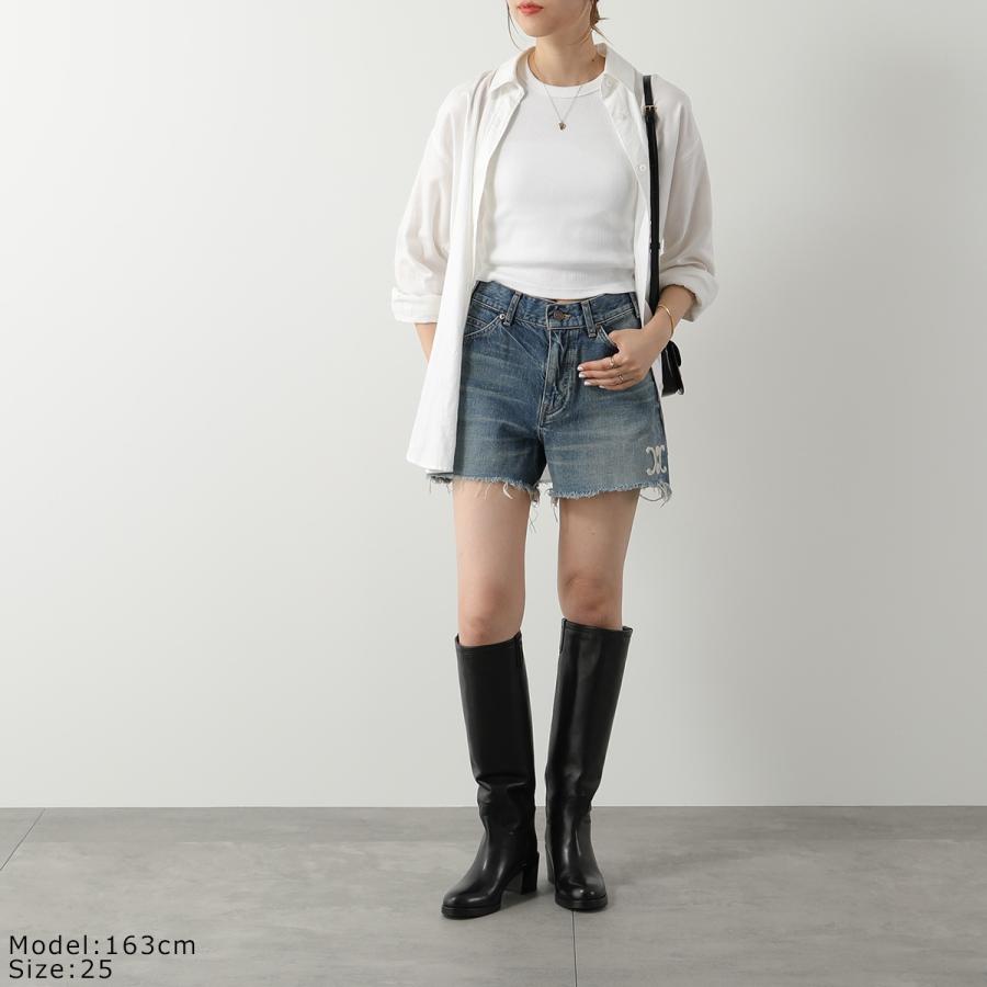 CELINE セリーヌ スケートショートパンツ 2N12B519X.08EL CELINE セリーヌ スケートショートパンツ 2N12B519X.08EL