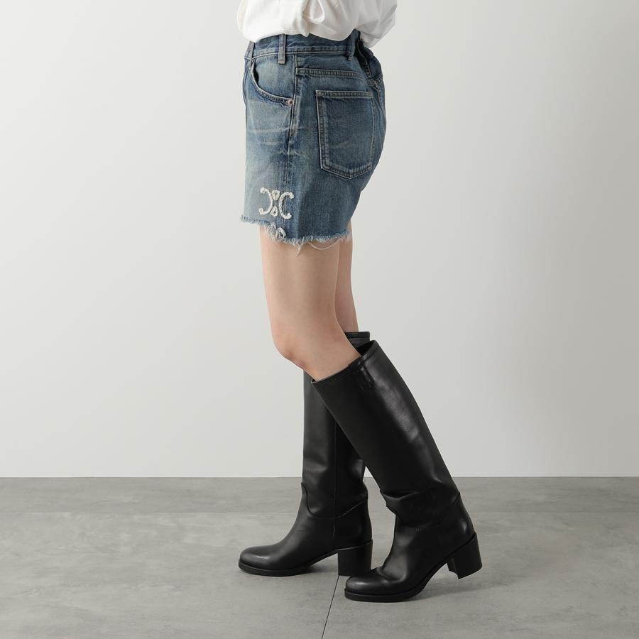 CELINE セリーヌ スケートショートパンツ 2N12B519X.08EL CELINE セリーヌ スケートショートパンツ 2N12B519X.08EL