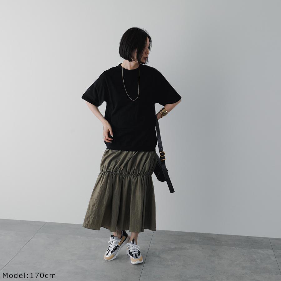 anana アナナ ワンピース a31 046 レディース 半袖 シャーリング 