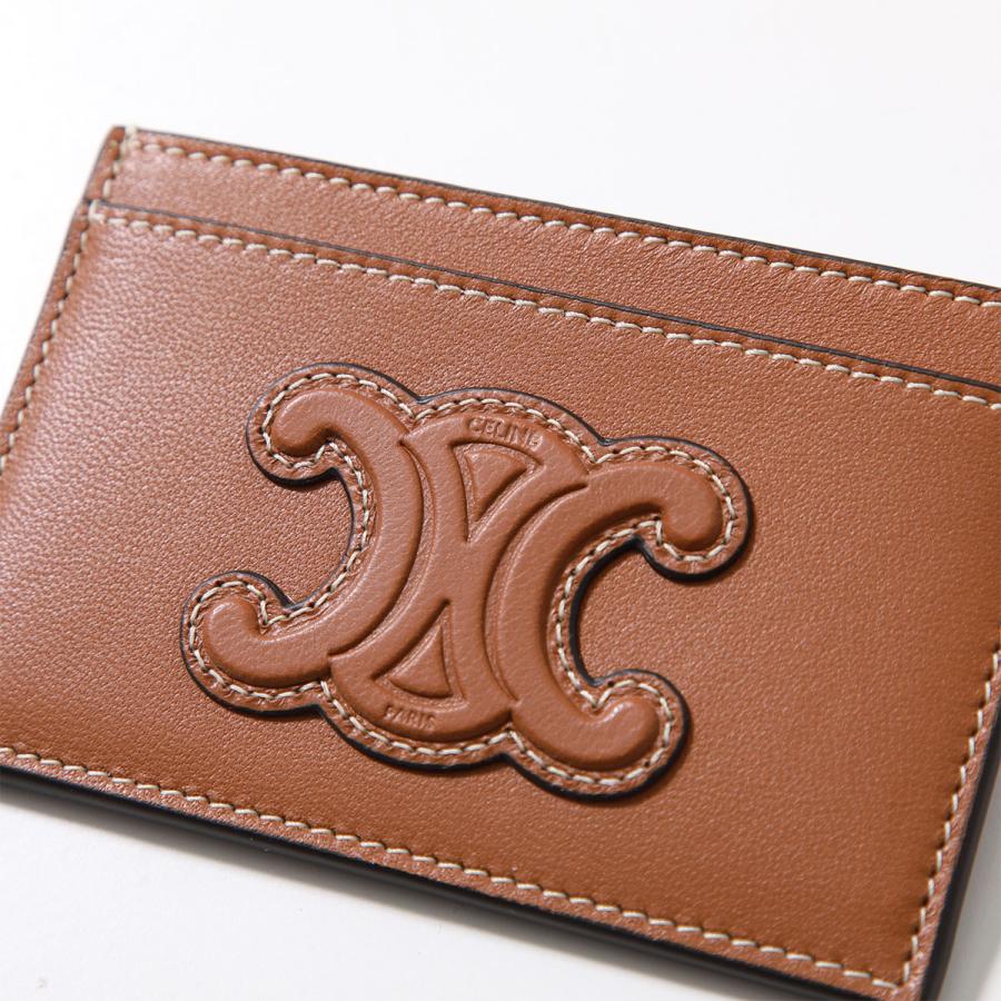 CELINE セリーヌ カードケース 10B703EMJ.04LU レディース レザー ロゴ 