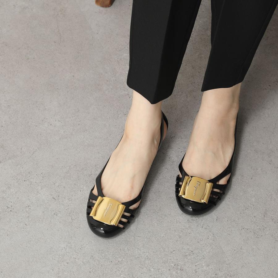 FERRAGAMO フェラガモ BERMUDA 0550643 3cmヒール ラバー FERRAGAMO フェラガモ BERMUDA 0550643 3cmヒール ラバー