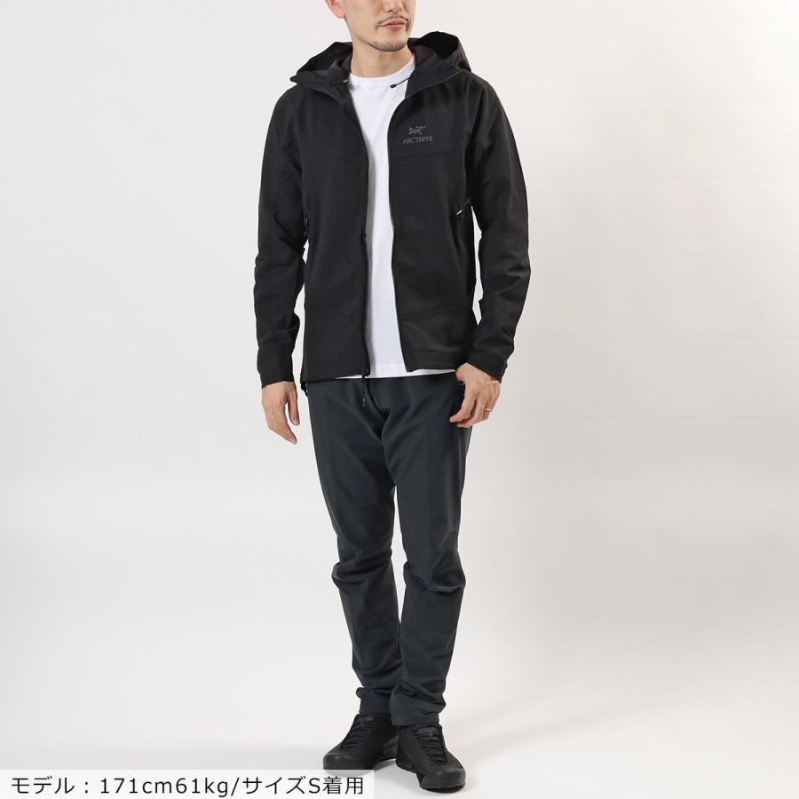 ARCTERYX アークテリクス 17307 Gamma LT Hoody ガンマ LT フーディ マウンテンパーカー ナイロン ソフトシェル  ジャケット Black メンズ