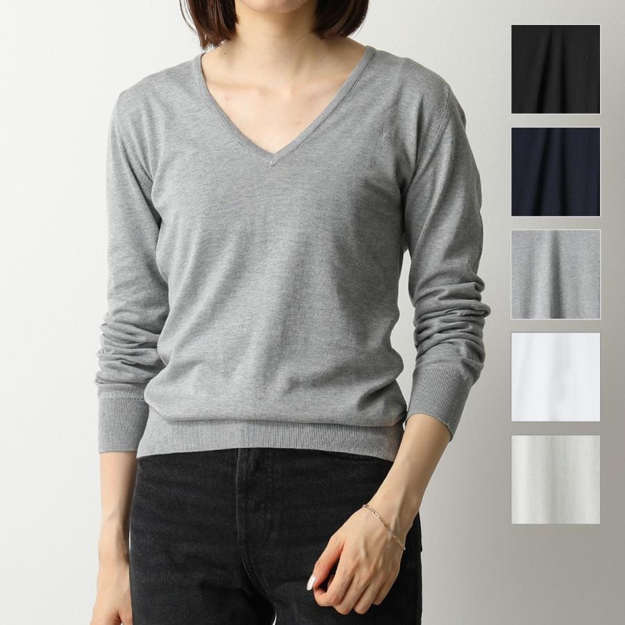 John Smedley ジョンスメドレー Putney Slim Fit カラー5色 Vネック 長袖 ニット セーター コットンニット レディース インポートセレクト Musee 通販 Yahoo ショッピング