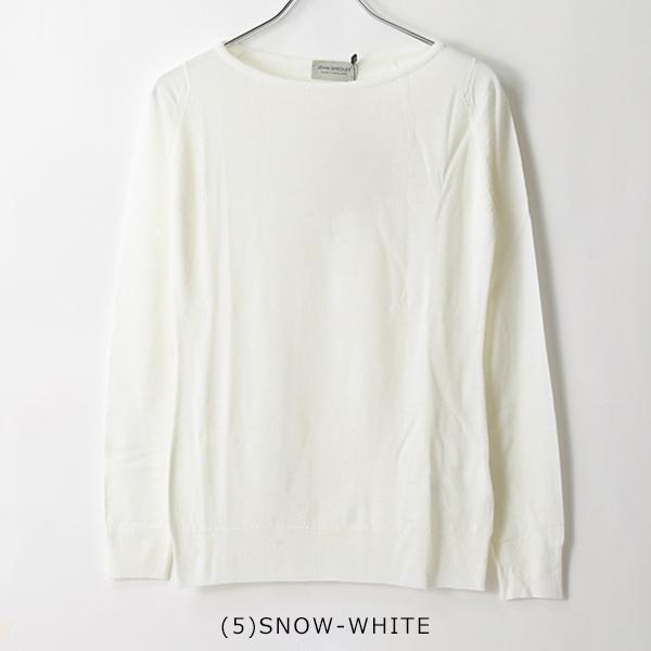 JOHN SMEDLEY ジョンスメドレー ニット SUSAN スーザン レディース SLIMFIT メリノウール ボートネック 長袖 セーター カラー3色