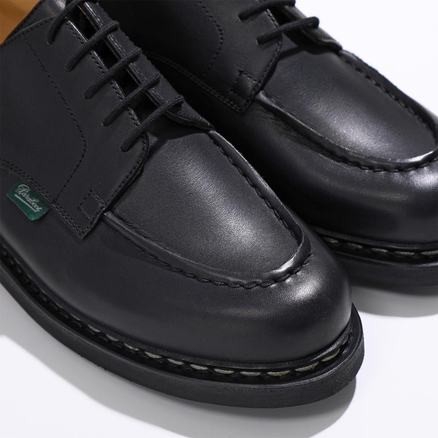 Paraboot  パラブーツ レザーシューズ 710709 CHAMBORD シャンボード メンズ Uチップ ノルヴェイジャン製法 TEX SOLE 靴 NOIR｜s-musee｜07