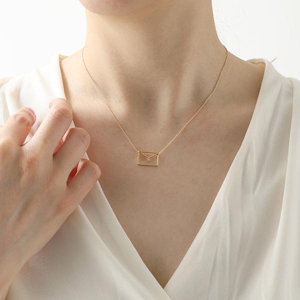 ALIITA アリータ CARTA BRILLANTE NECKLACE ROLO レター ダイヤモンド ネックレス ペンダント 9KT-YELLOWGOLD レディース ALIITA アリータ CARTA BRILLANTE NECKLACE ROLO レター ダイヤモンド ネックレス ペンダント 9KT YELLOWGOLD レディース