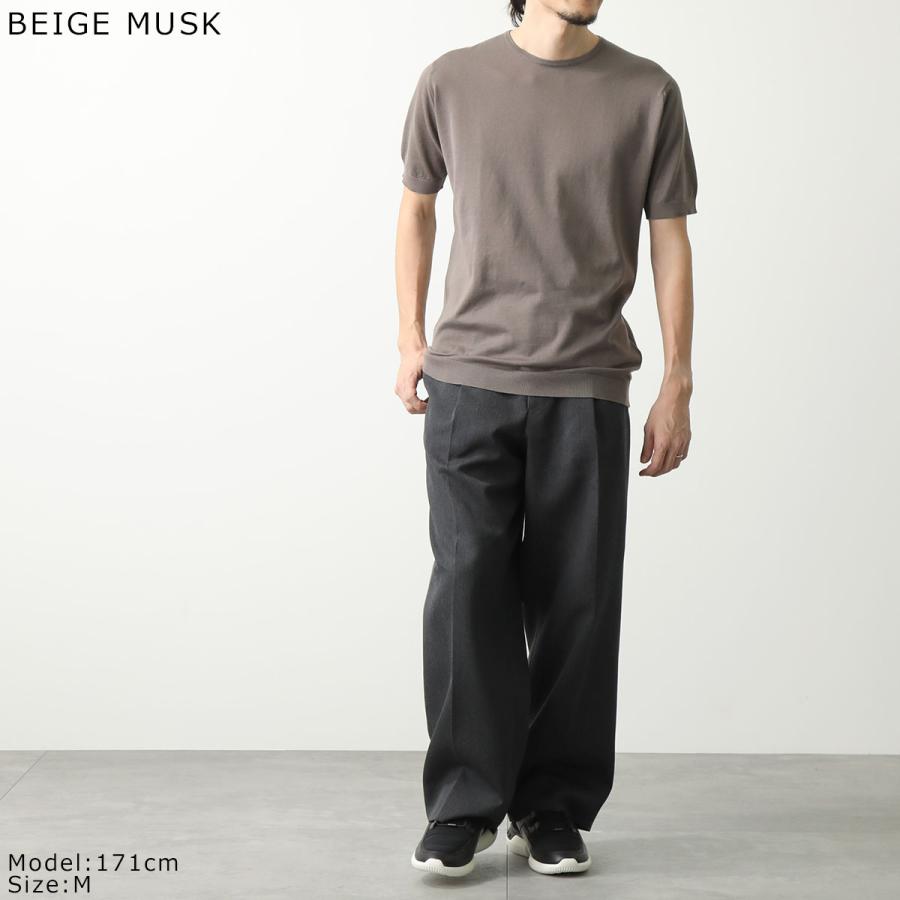 hiroyuji John Smedley 半袖 ニット 新品未使用 JOHN SMEDLEY（ジョンスメドレー） ニットT 半袖 プルオーバー メンズ