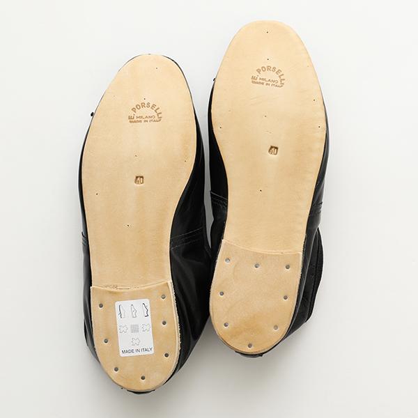 E.PORSELLI PORSELLI ポルセリ バレエシューズ BALLERINE 95 PELLE