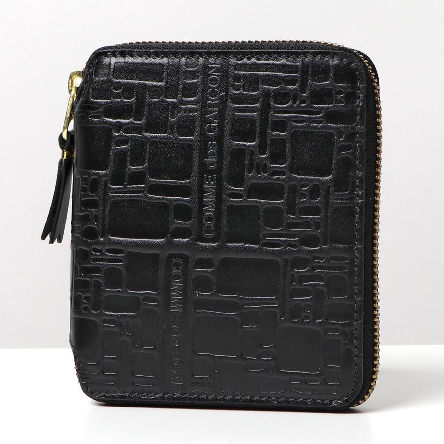 COMME des GARCONS コムデギャルソン 二つ折り財布 EMBOSSED COMME des GARCONS コムデギャルソン 二つ折り財布 EMBOSSED