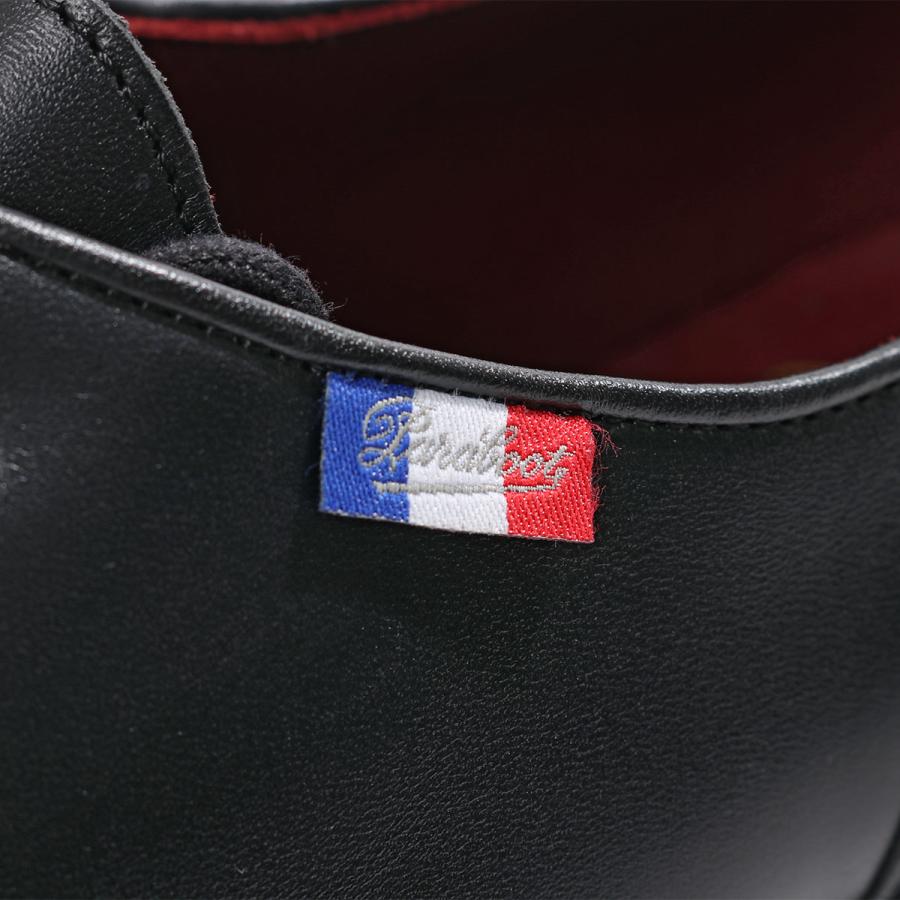 Paraboot  パラブーツ モカシンシューズ MICHAEL BBR/MARCHE ミカエル 174912 メンズ チロリアン オイルドレザー 靴 NOIRE-LIS NOIRの画像