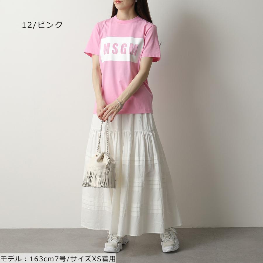 MSGM（エムエスジーエム） Tシャツ MDM520 レディース 半袖 ボックス