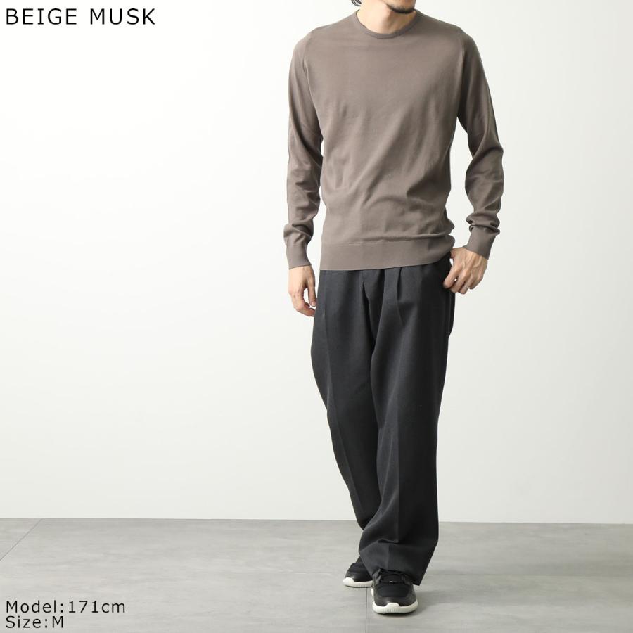 JOHN SMEDLEY グレー セーター M JOHN SMEDLEY（ジョンスメドレー） セーター ニット メンズ レディース