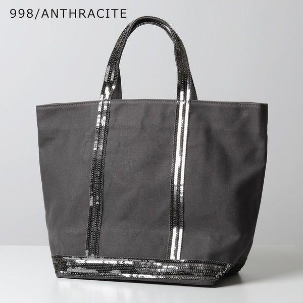 新品同様♪ヴァネッサブリューノトートバッグ　 スパンコール　キャンバス vanessabruno ヴァネッサブリューノ トートバッグ CABAS M 0PVE01