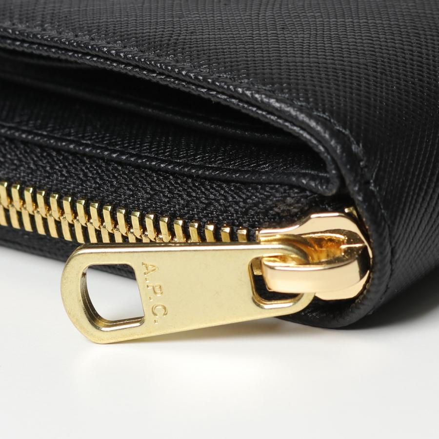 新品 アーペーセー A.P.C. 2つ折り財布 エマニュエル グレージュ A.P.C.（アーペーセー） APC A.P.C. 二つ折り財布 compact emmanuelle