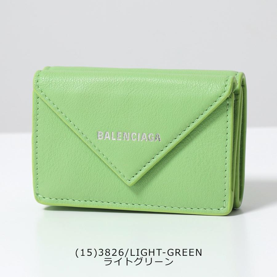 BALENCIAGA バレンシアガ 三つ折り財布 PAPER ZA MINI WALLET BALENCIAGA バレンシアガ 三つ折り財布 PAPER ZA MINI WALLET