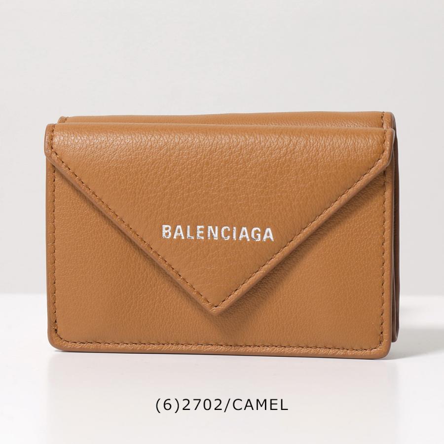 BALENCIAGA バレンシアガ 三つ折り財布 PAPER ZA MINI WALLET ペーパーミニウォレット 391446 DLQ0N 18D3N DLRBN レディース レザー ミニ財布 カラー15色｜s-musee｜22