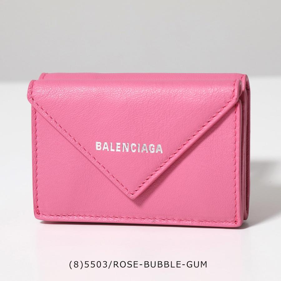 BALENCIAGA バレンシアガ 三つ折り財布 PAPER ZA MINI WALLET BALENCIAGA バレンシアガ 三つ折り財布 PAPER ZA MINI WALLET