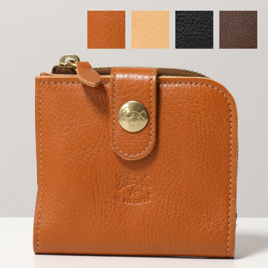Ilbisonte イルビゾンテ C00 P Vacchetta カラー4色 レザー 二つ折り財布 スモール ミディアム財布 レディース メンズ インポートセレクト Musee 通販 Yahoo ショッピング