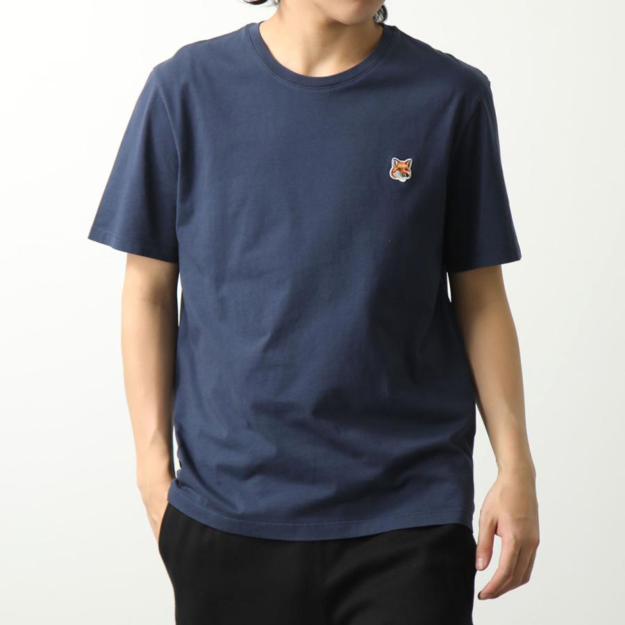 MAISON KITSUNE メゾンキツネ Tシャツ LM00104KJ0008 メンズ 半袖 カットソー クルーネック 丸首 カラー7色｜s-musee｜22