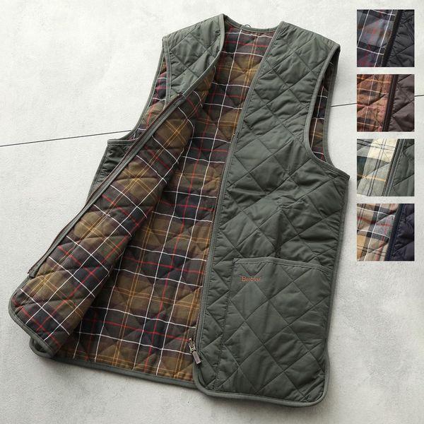 Barbour バブアー MLI0001 QUILTED WAISTCOAT/ZIP IN LINER キルティング ベスト ジレ ライナー