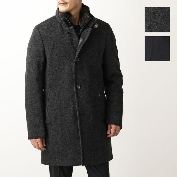 【早い者勝ち】MOORER ダークブラウン カシミヤ混ダウンコート MOORER（ムーレー） ダウンジャケット BOND FUR LE メンズ カシミヤ