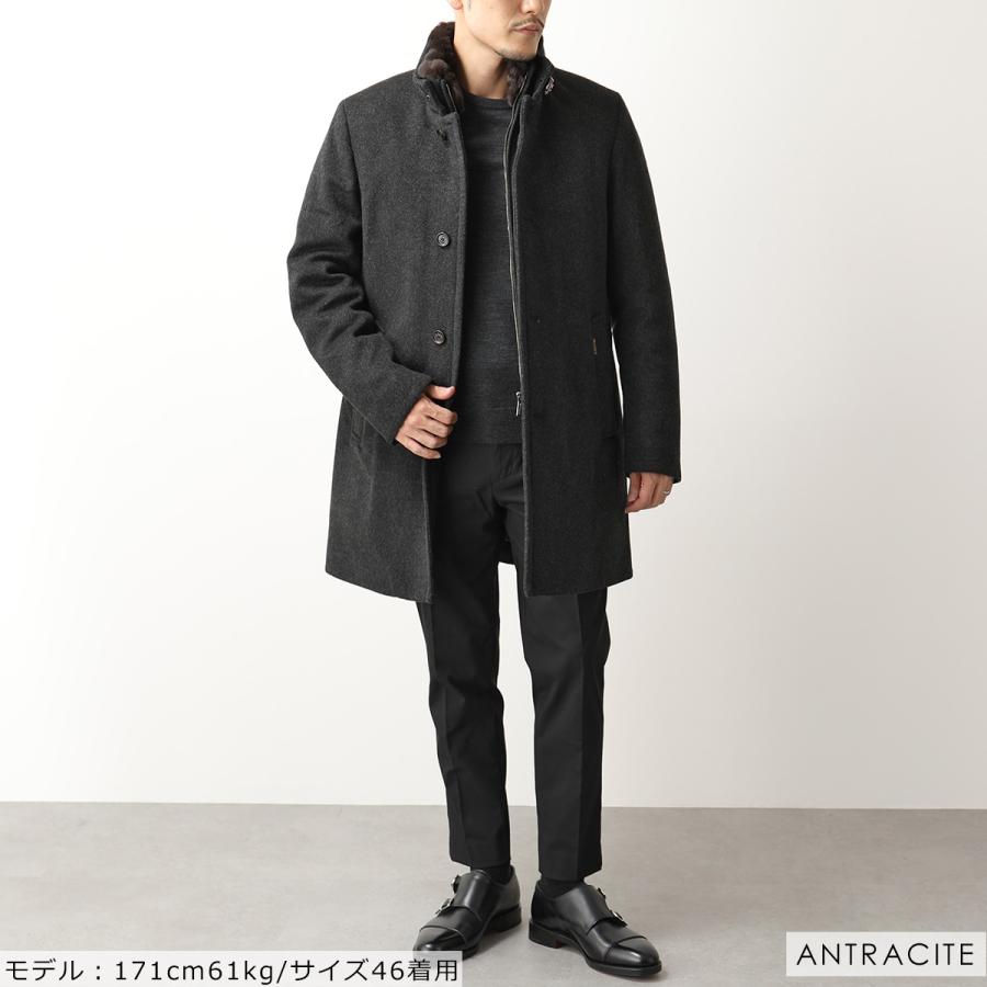 【正規販売店】 MOORER ムーレー BOND FUR LE カシミヤウール ラビットファー付き ダウンコート ロング ダウンジャケット 2色 メンズ 【3402995942】(122760円)