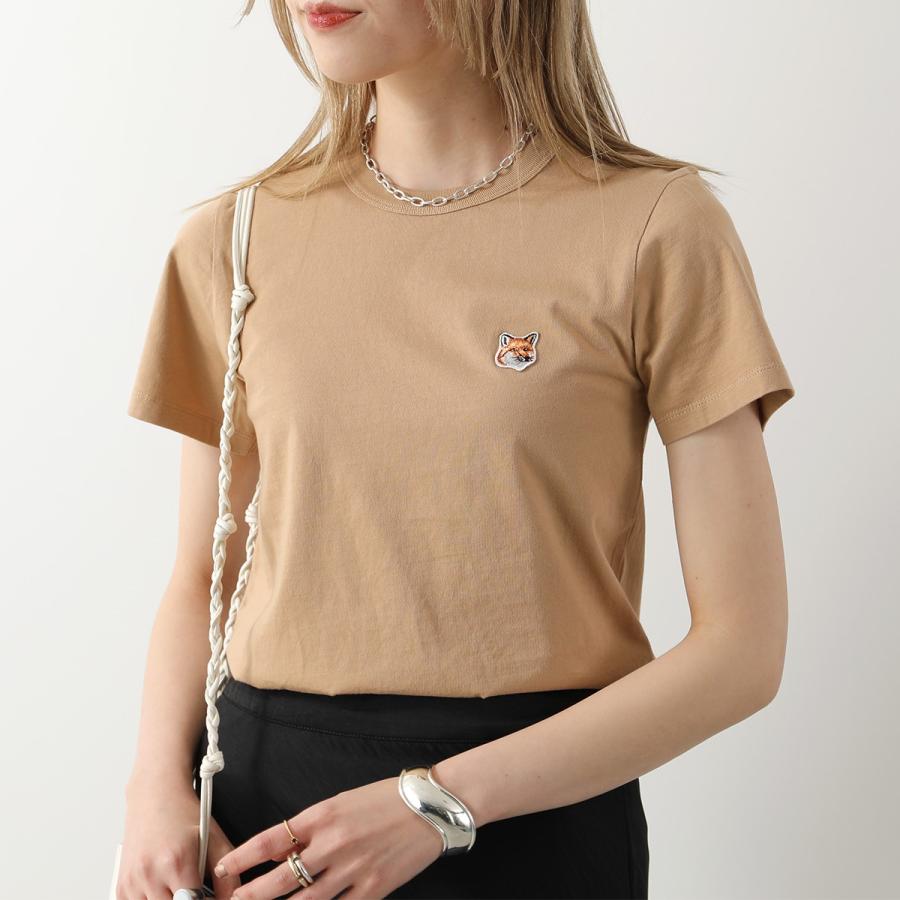 MAISON KITSUNE（メゾン キツネ） Tシャツ FOX HEAD ナチュラル