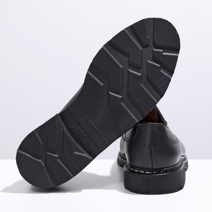 Paraboot パラブーツ レザーシューズ 705109 AVIGNON アヴィニョン メンズ Uチップ ノルヴェイジャン製法 GRIFFIISOLE 革靴 NOIRの画像