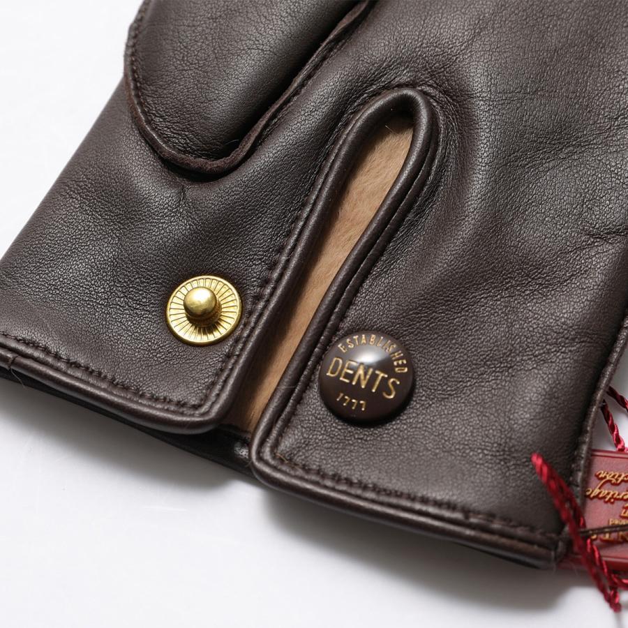 DENTS（デンツ） グローブ 15-1590 Lumley メンズ ヘアシープスキン