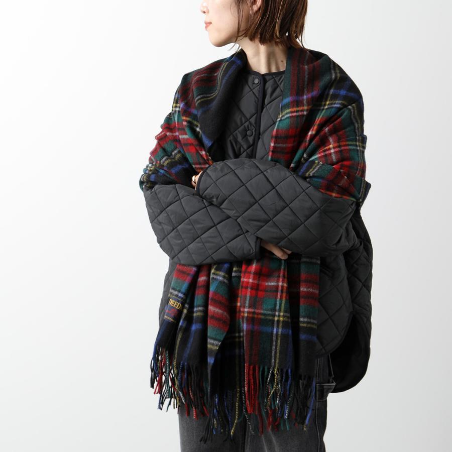 TWEED MILL ツイードミル マフラー Lambswool Knee throw check TWEED MILL ツイードミル マフラー Lambswool Knee throw check