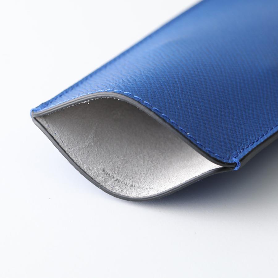 SMYTHSON スマイソン ☆ サングラスケース 眼鏡ケース オレンジ ケース Smythson（スマイソン） メガネケース PMA OPT GLASSES CASE