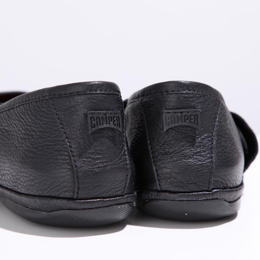 CAMPER カンペール バレエシューズ 21595 Right Nina Sella/Pina レディース 靴 パンプス ゴムバンド レザー ソフト フラットソール 242/Black
